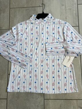 NWT Ladies GOTTEX Golf/Tennis/Leisure Shirt-Size Large